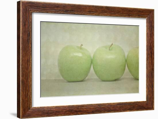 Green Apple Still Life-null-Framed Photographic Print