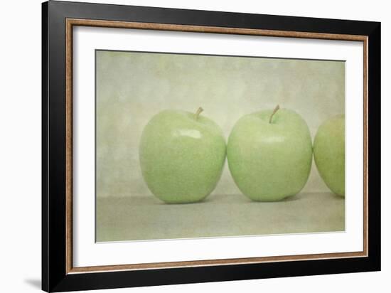 Green Apple Still Life-null-Framed Photographic Print