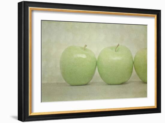 Green Apple Still Life-null-Framed Photographic Print