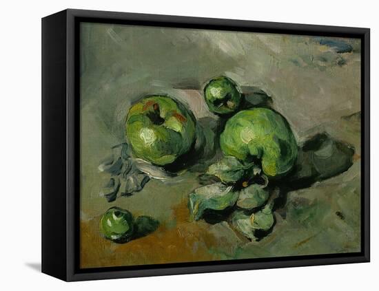 Green Apples, Around 1873-Paul Cézanne-Framed Premier Image Canvas