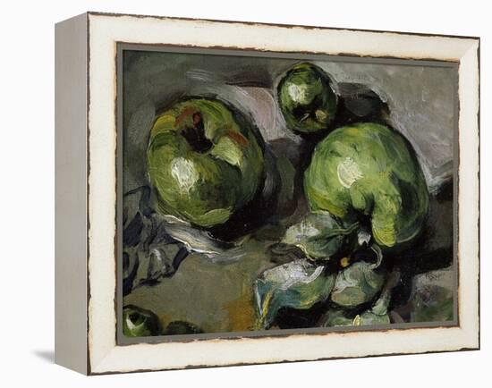 Green Apples, c.1873-Paul Cézanne-Framed Premier Image Canvas