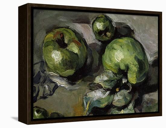 Green Apples, c.1873-Paul Cézanne-Framed Premier Image Canvas