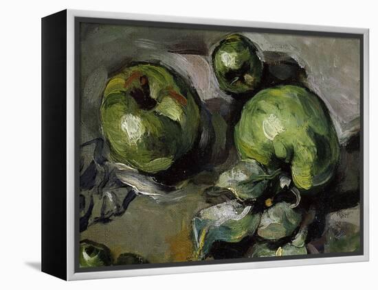 Green Apples, c.1873-Paul Cézanne-Framed Premier Image Canvas