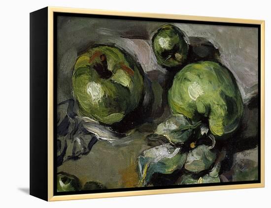 Green Apples, c.1873-Paul Cézanne-Framed Premier Image Canvas