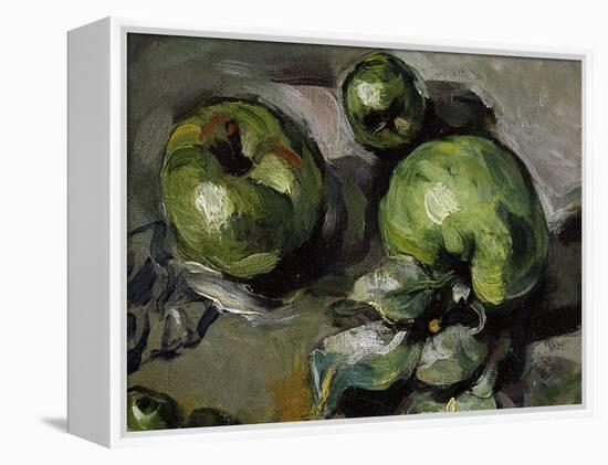 Green Apples, c.1873-Paul Cézanne-Framed Premier Image Canvas