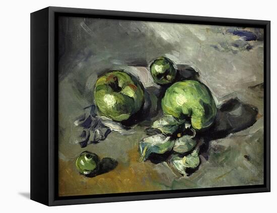 Green Apples, c.1873-Paul Cézanne-Framed Premier Image Canvas