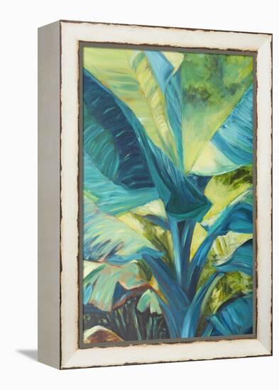 Green Banana Duo I-Suzanne Wilkins-Framed Stretched Canvas
