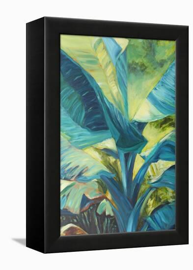 Green Banana Duo I-Suzanne Wilkins-Framed Stretched Canvas