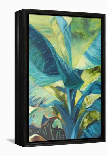 Green Banana Duo I-Suzanne Wilkins-Framed Stretched Canvas