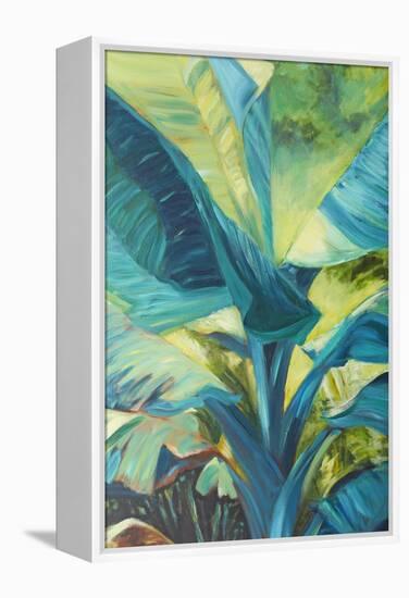 Green Banana Duo I-Suzanne Wilkins-Framed Stretched Canvas