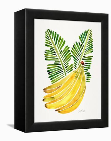 Green Bananas-Cat Coquillette-Framed Premier Image Canvas