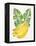 Green Bananas-Cat Coquillette-Framed Premier Image Canvas