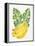 Green Bananas-Cat Coquillette-Framed Premier Image Canvas