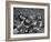 Green Bay Packers Playing a Game-George Silk-Framed Premium Photographic Print