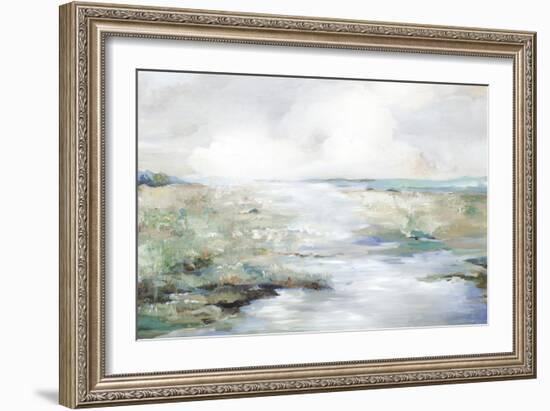 Green Beach-Allison Pearce-Framed Art Print