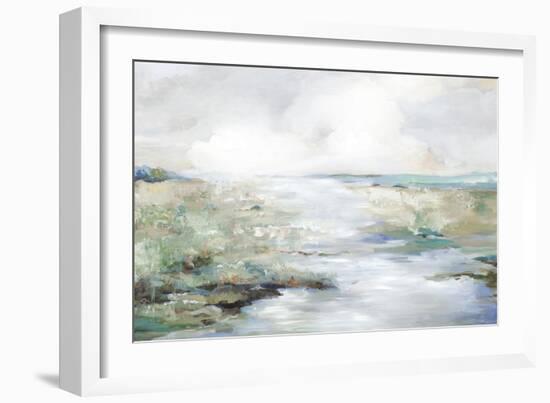 Green Beach-Allison Pearce-Framed Art Print