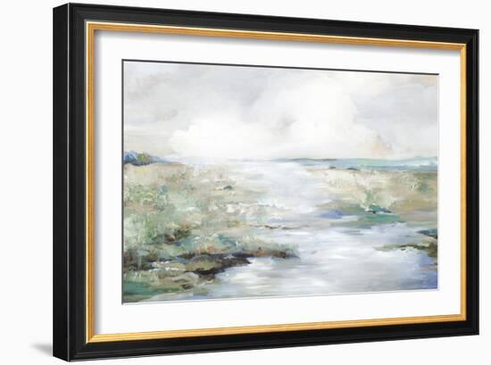 Green Beach-Allison Pearce-Framed Art Print