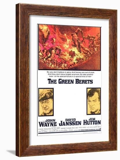 Green Berets, 1968-null-Framed Premium Giclee Print