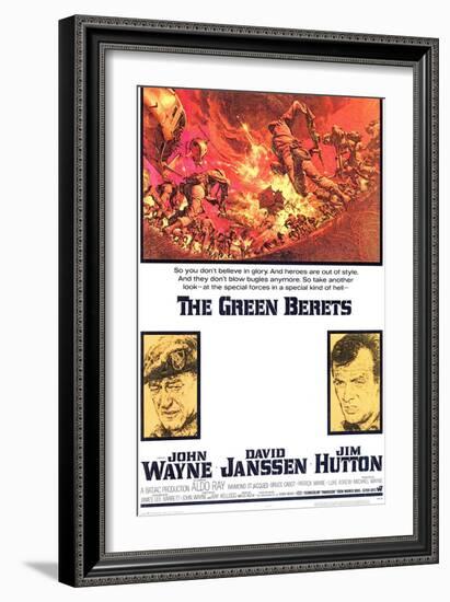 Green Berets, 1968-null-Framed Premium Giclee Print