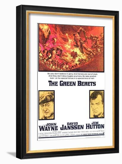 Green Berets, 1968-null-Framed Premium Giclee Print