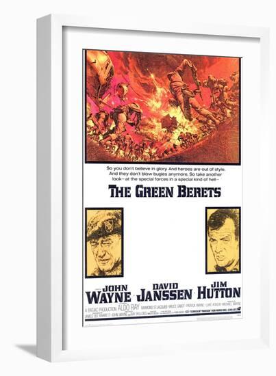 Green Berets, 1968-null-Framed Art Print