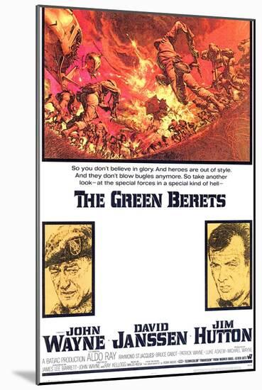 Green Berets, 1968-null-Mounted Art Print