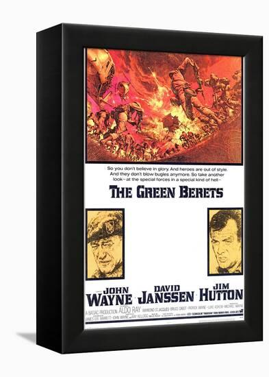 Green Berets, 1968-null-Framed Stretched Canvas