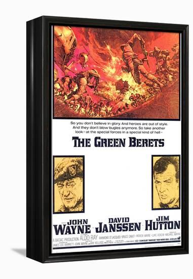 Green Berets, 1968-null-Framed Stretched Canvas