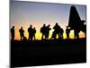 Green Berets Prepare to Board a KC-130 Aircraft-Stocktrek Images-Mounted Photographic Print