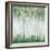 Green Birch Forest-Ian C-Framed Art Print