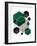 Green Black Gold Geo 1-Urban Epiphany-Framed Art Print