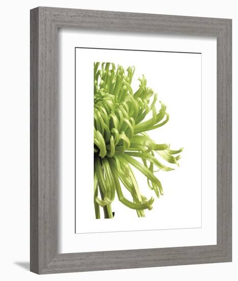 Green Bloom 2-Jenny Kraft-Framed Art Print