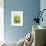 Green Bloom V-Jenny Kraft-Framed Giclee Print displayed on a wall