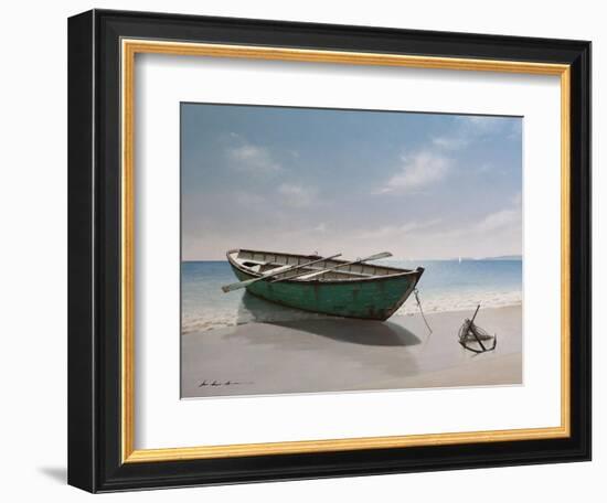 Green Boat-Zhen-Huan Lu-Framed Giclee Print