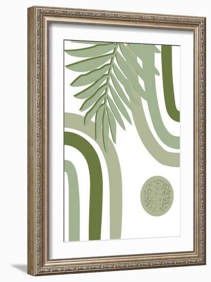 Green Boho-Sally Ann Moss-Framed Giclee Print