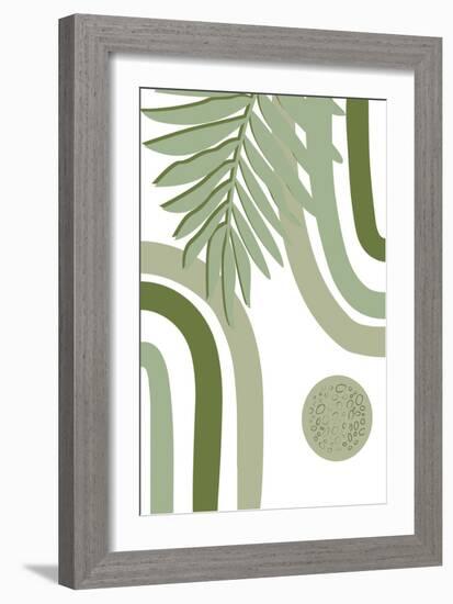 Green Boho-Sally Ann Moss-Framed Giclee Print