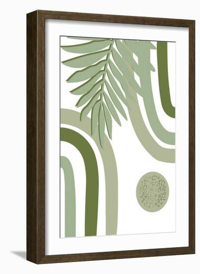 Green Boho-Sally Ann Moss-Framed Giclee Print