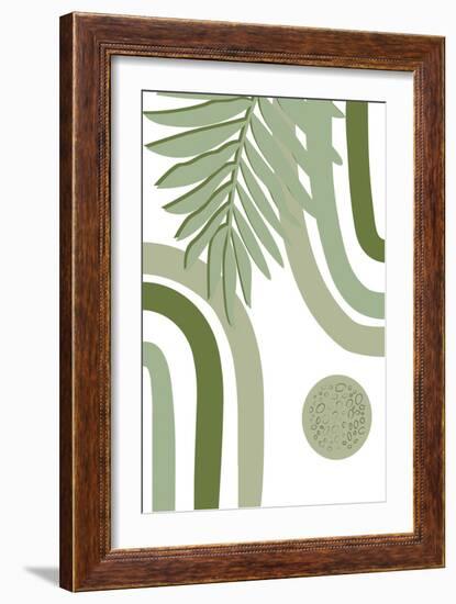 Green Boho-Sally Ann Moss-Framed Giclee Print