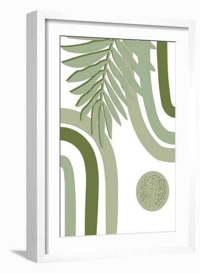 Green Boho-Sally Ann Moss-Framed Giclee Print