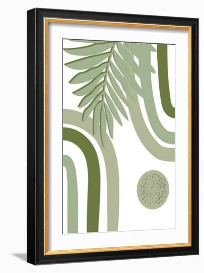 Green Boho-Sally Ann Moss-Framed Giclee Print