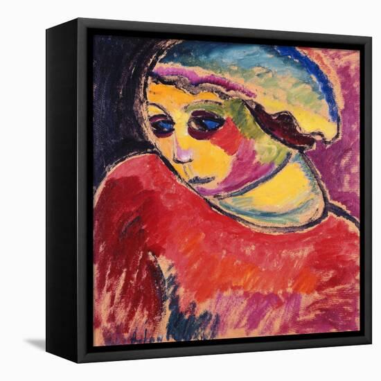 Green Bonnet; Grune Haube, 1911-Alexej Von Jawlensky-Framed Premier Image Canvas