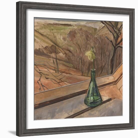 Green Bottle & Daff, 1994-William Packer-Framed Premium Giclee Print