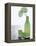 Green Bottle with Flowers and Green Glasses-Alena Hrbkova-Framed Premier Image Canvas