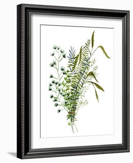 Green Bouquet II-Melissa Wang-Framed Art Print