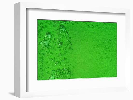 Green Bubbles 2-Steve Gadomski-Framed Photographic Print