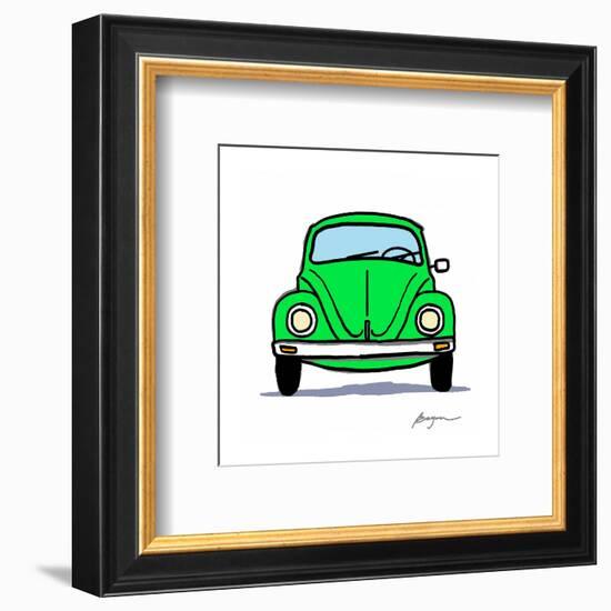 Green Bug-Carlos Beyon-Framed Art Print