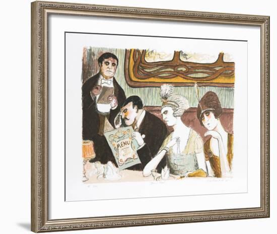 Green Cafe-Edward Plunkett-Framed Collectable Print