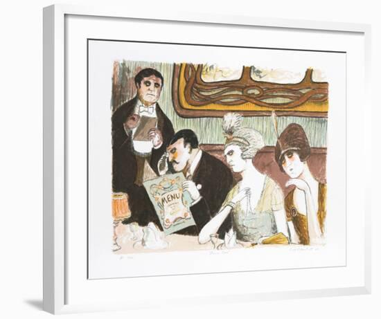 Green Cafe-Edward Plunkett-Framed Collectable Print
