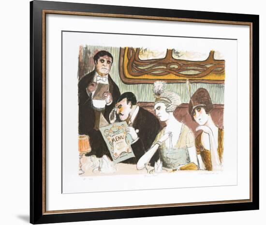 Green Cafe-Edward Plunkett-Framed Collectable Print