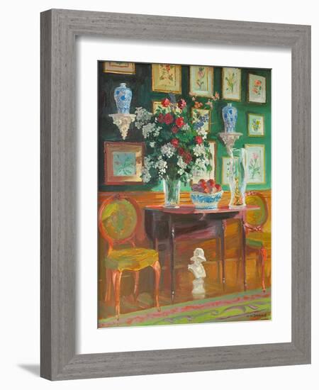 Green Chairs, 2003-William Ireland-Framed Giclee Print